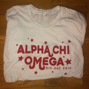 Alpha chi omega AXO shirt